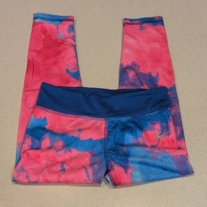 Nike Kids Vibrant Pink and Blue Leggings